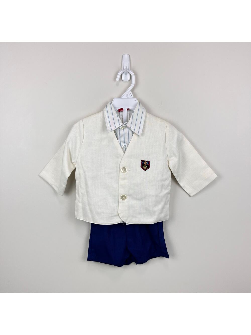 Vintage Wee Willie Three Piece Summer Suit Set 18 Months USA